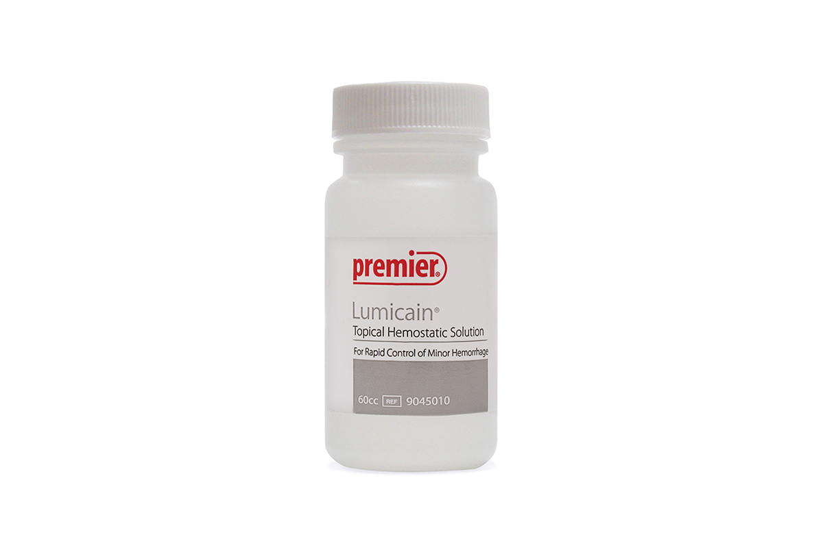 Lumicain Topical Hemostatic Solution from Premier Medical